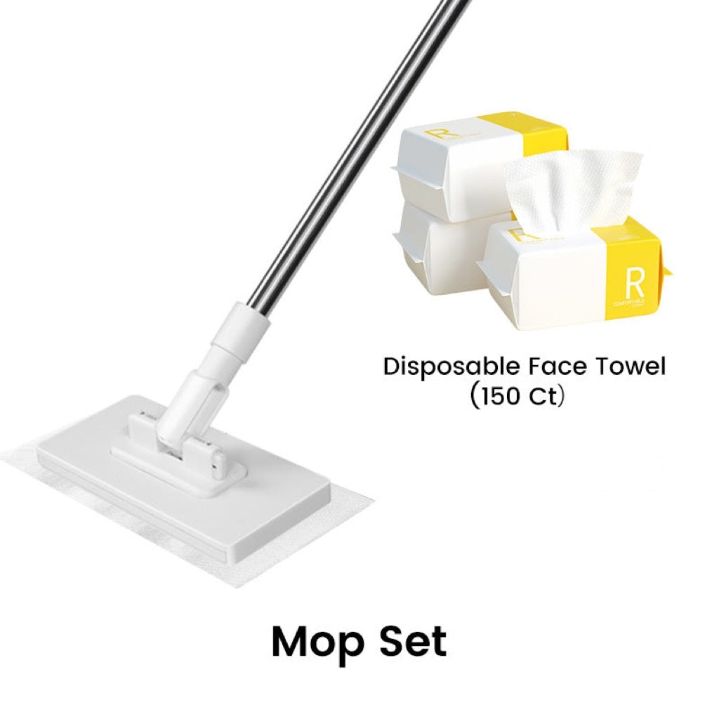 🔥Last Day Sales 50% OFF💥💦Disposable Dust Mop with 4 Reusable Cloths