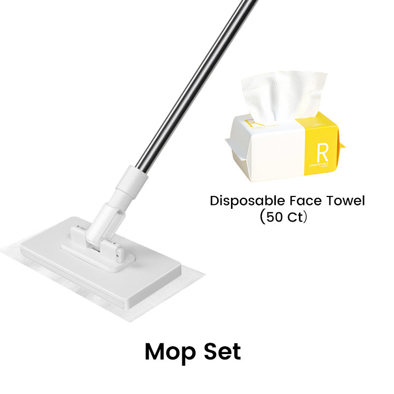 🔥Last Day Sales 50% OFF💥💦Disposable Dust Mop with 4 Reusable Cloths