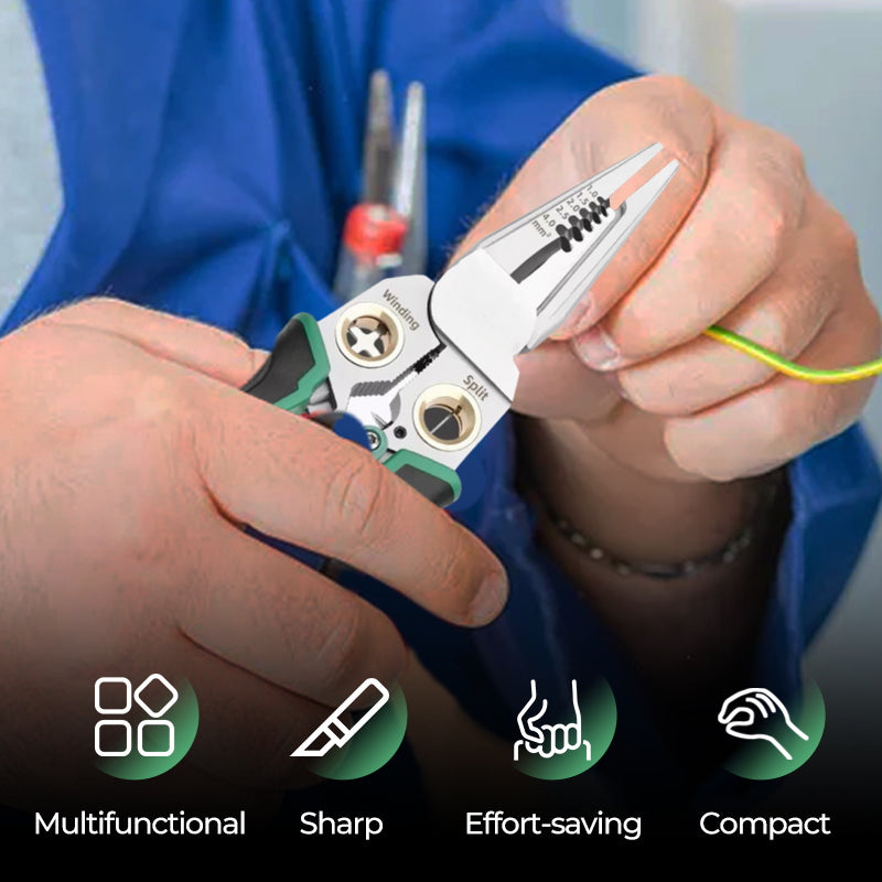 8 in 1 Wire Stripper Twister for Cutting and Pulling Wires