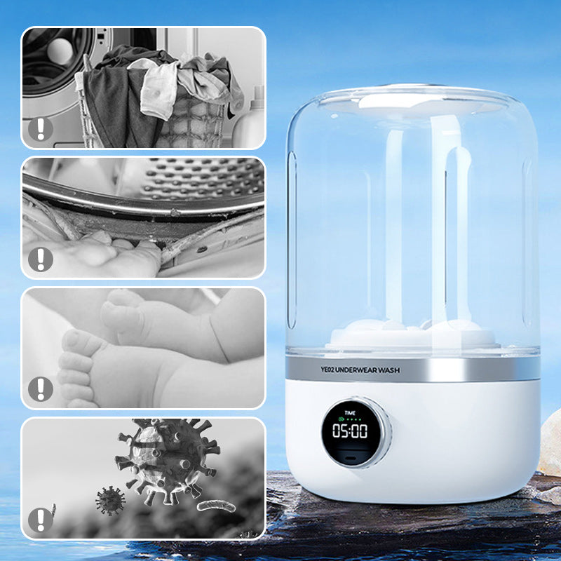 🔥Limited-time offer 49% OFF😍Portable Rechargeable Mini Washing Machine for Underwear！🩲