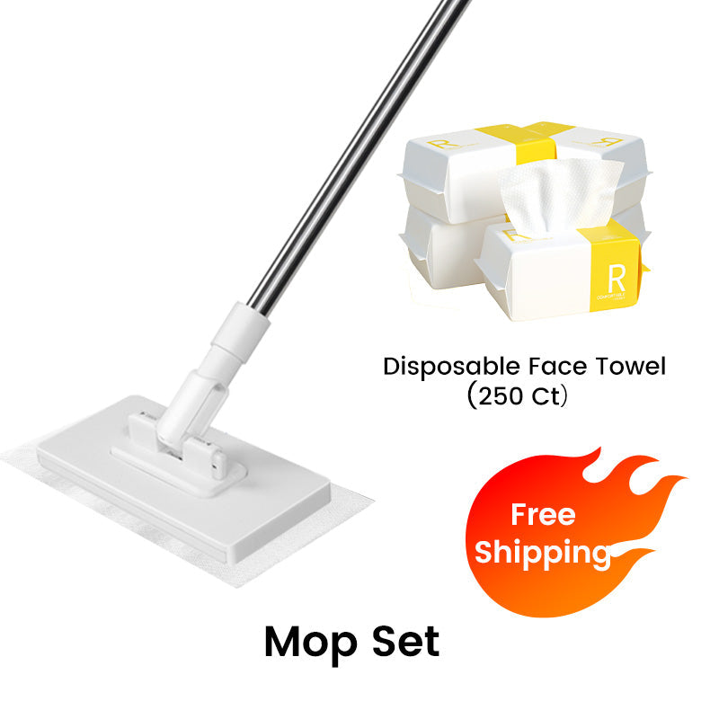 🔥Last Day Sales 50% OFF💥💦Disposable Dust Mop with 4 Reusable Cloths