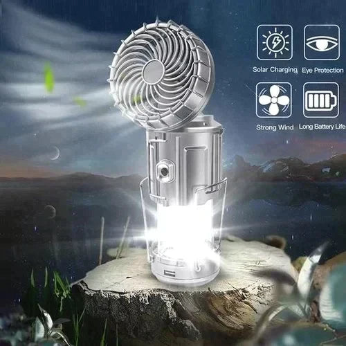 🎁 Hot Sale 49% OFF 🔥Portable LED Camping Lantern With Fan