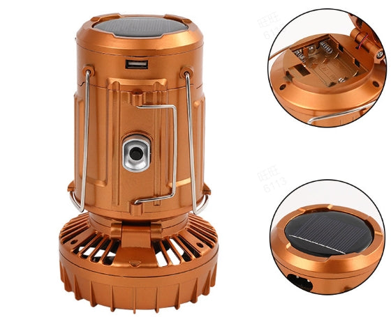 🎁 Hot Sale 49% OFF 🔥Portable LED Camping Lantern With Fan
