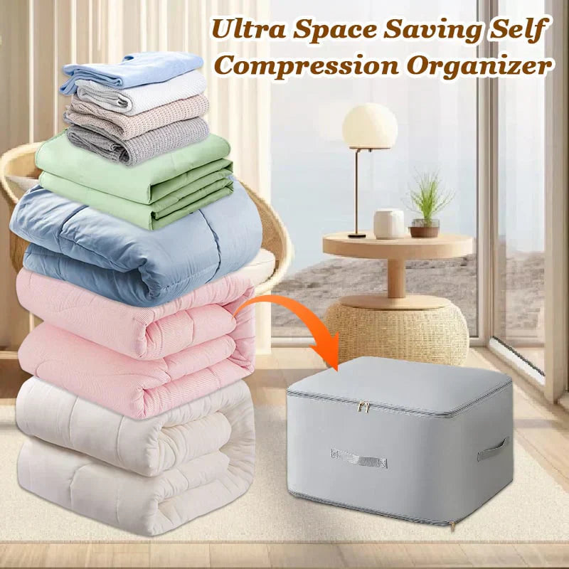 🔥Hot Sale 49% 0FF🔥Ultra Space Saving Self Compression Organizer