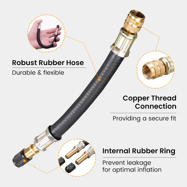 🔥Universal Flexible Tire Valve Extension
