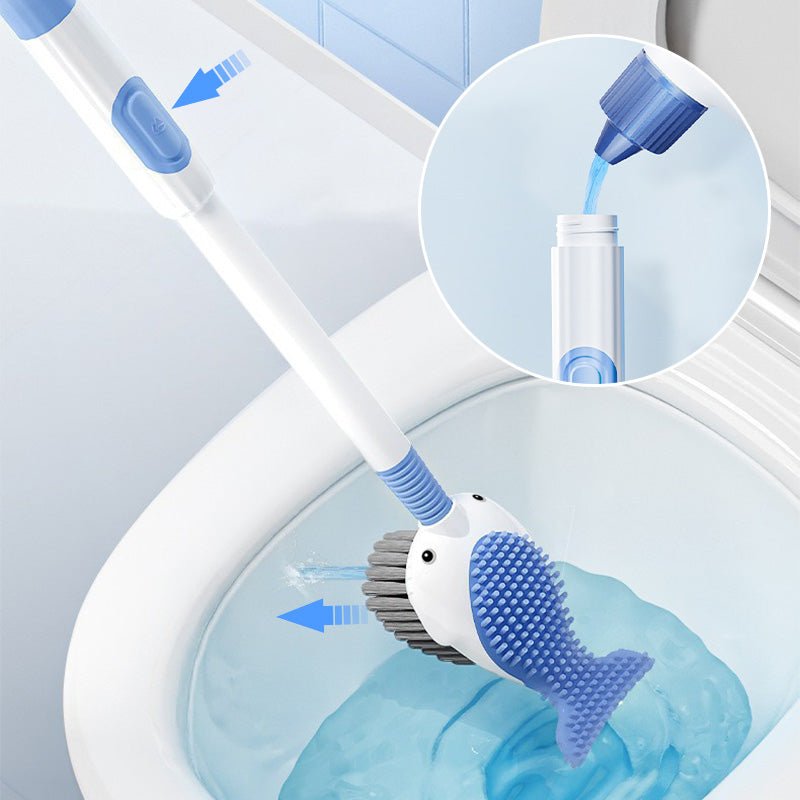 🔥Hot Sale 49% 0FF🔥Wall-Mounted Suction Cup Toilet Cleaning Brush Set