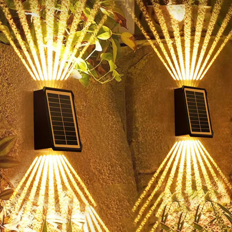 🎉Hot Sale 49% OFF🎉Outdoor Waterproof 4 LED Solar Wall Decorative Spotlight