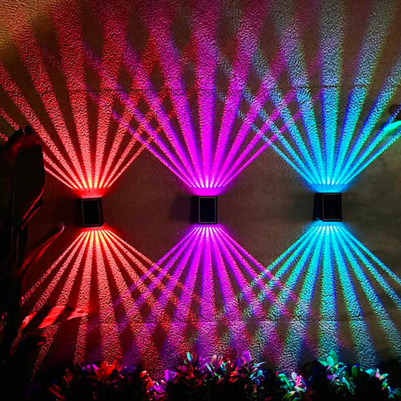 🎉Hot Sale 49% OFF🎉Outdoor Waterproof 4 LED Solar Wall Decorative Spotlight