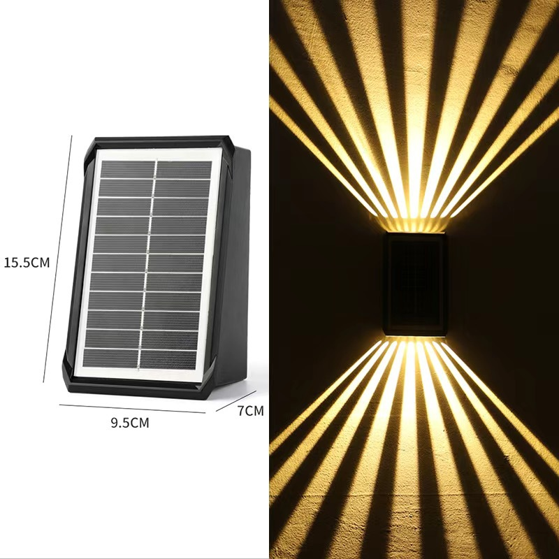 🎉Hot Sale 49% OFF🎉Outdoor Waterproof 4 LED Solar Wall Decorative Spotlight