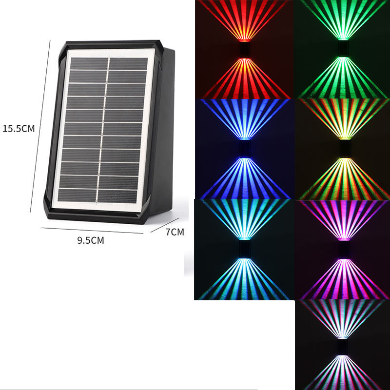 🎉Hot Sale 49% OFF🎉Outdoor Waterproof 4 LED Solar Wall Decorative Spotlight