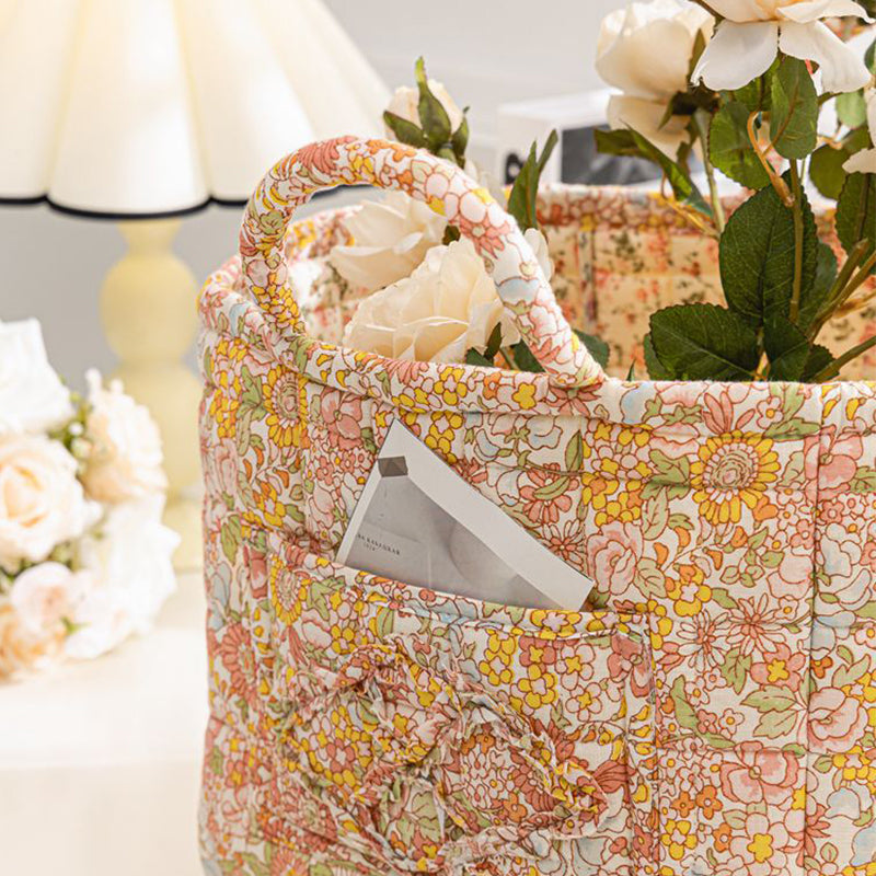 🎁 Hot Sale 49% OFF 🔥Portable Floral Fabric Storage Basket