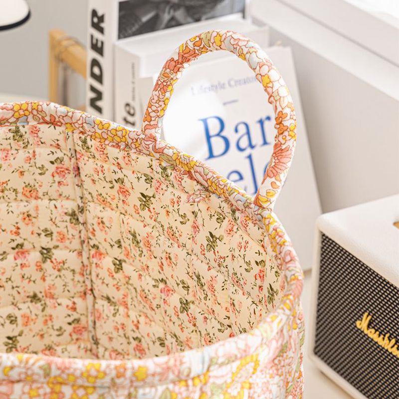 🎁 Hot Sale 49% OFF 🔥Portable Floral Fabric Storage Basket
