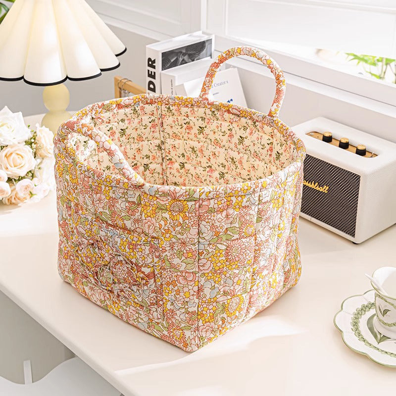 🎁 Hot Sale 49% OFF 🔥Portable Floral Fabric Storage Basket