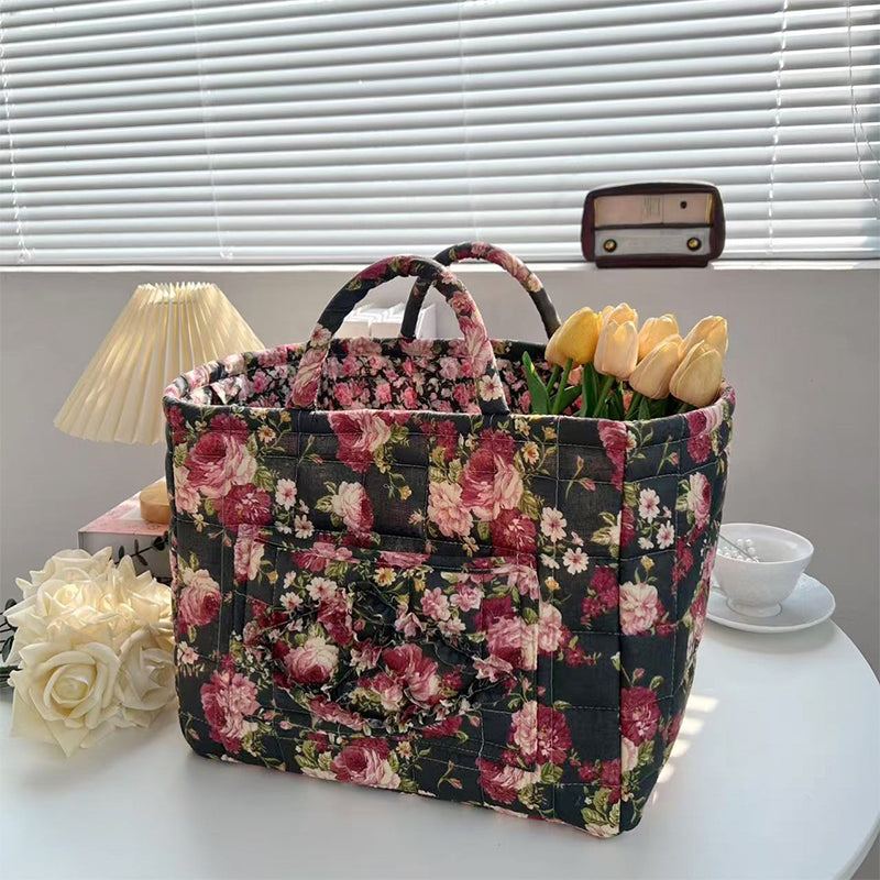 🎁 Hot Sale 49% OFF 🔥Portable Floral Fabric Storage Basket