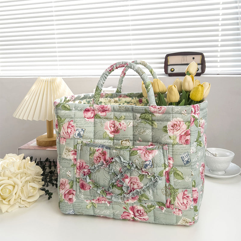 🎁 Hot Sale 49% OFF 🔥Portable Floral Fabric Storage Basket