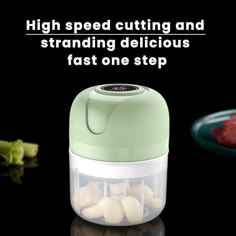 🔥Hot Sale 49% 0FF🔥-USB Rechargebale Electric Garlic Grinder