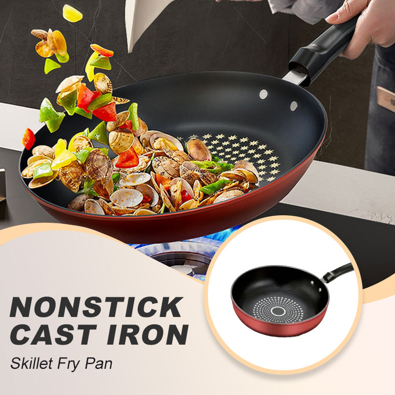 🎁 Hot Sale 49% OFF 🔥Cast Iron Nonstick Skillet Fry Pan