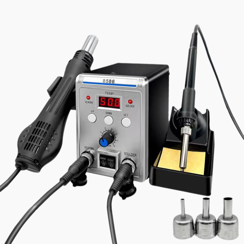 ⏳Time-limited Special⌛2-in-1 Hot Air Soldering Station
