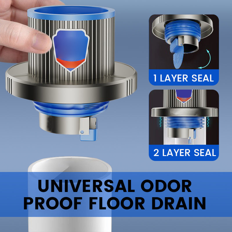 Universal Odor Proof Floor Drain